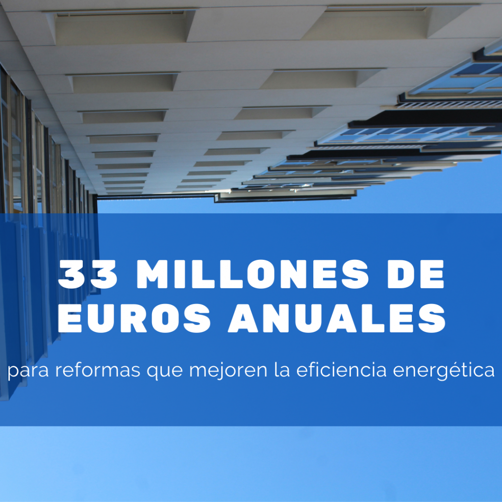 Vivienda incrementa las ayudas para reformar viviendas y edificios 5 33 millones de euros anuales para reformas que mejoren la eficiencia energética