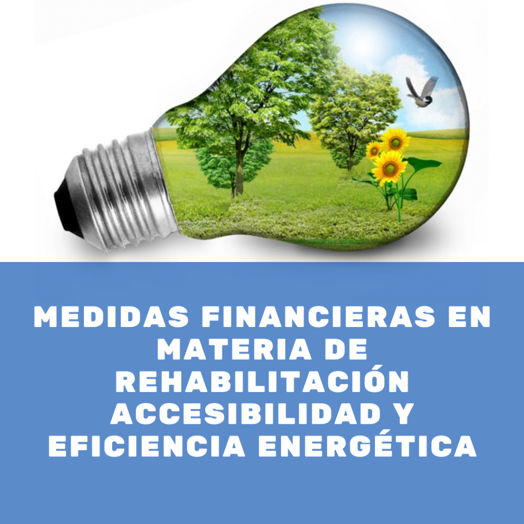 Medidas financieras en materia de rehabilitación accesibilidad y eficiencia energética 3 Eficiencia Energética