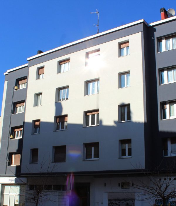 Envolvente térmica mediante sistema SATE